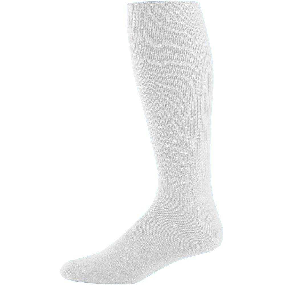 High Five 328030 Athletic Knee High Sock - White - HIT a Double