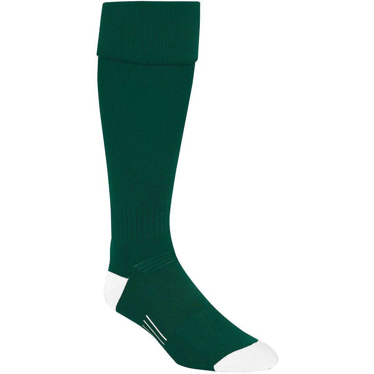 High Five 329110 Performance Knee High Sock - Forest White - HIT a Double