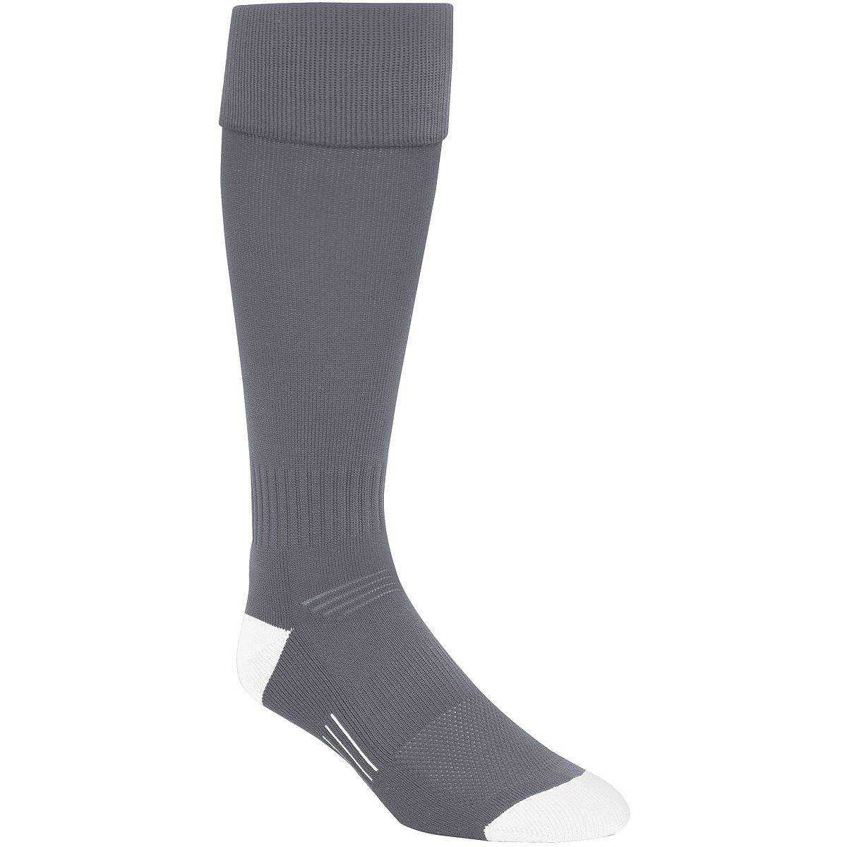High Five 329110 Performance Knee High Sock - Graphite White - HIT a Double