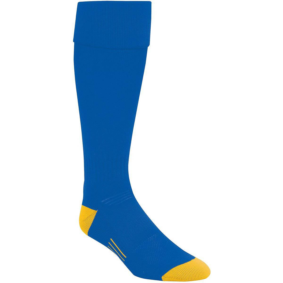 High Five 329110 Performance Knee High Sock - Royal Athletic Gold - HIT a Double
