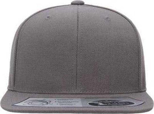 Flexfit 110f 110 Snapback Cap - Gray - one Size Fits Most