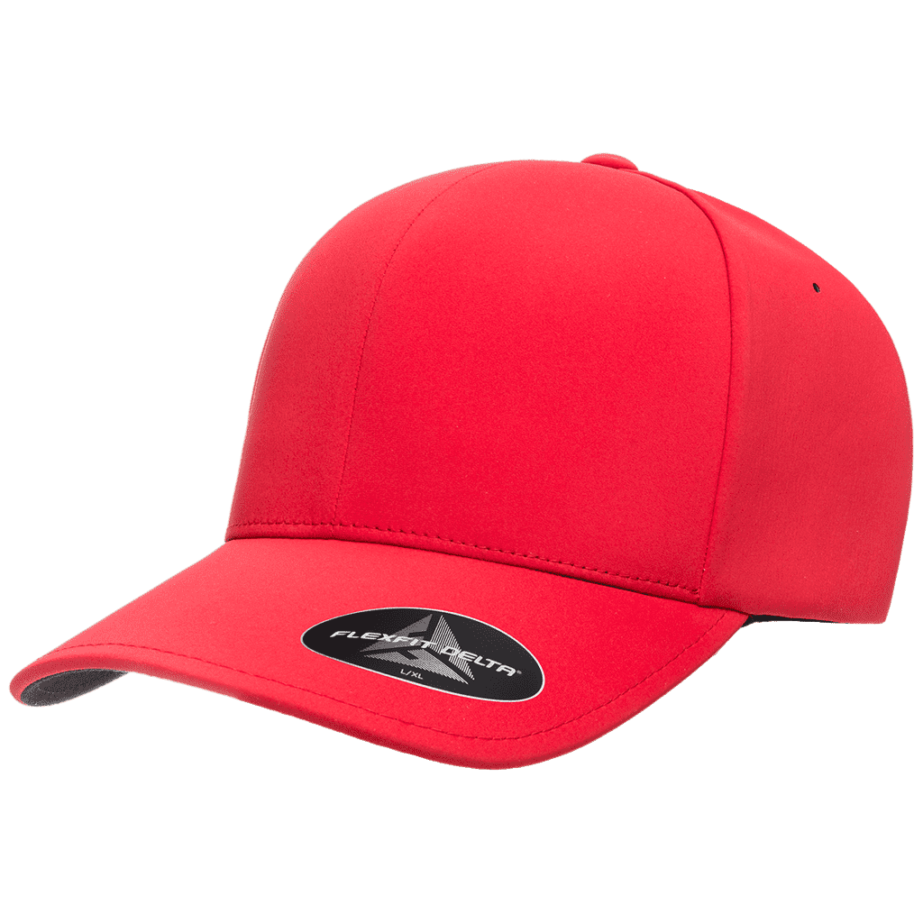 Flexfit 180 Delta Seamless Cap - Red