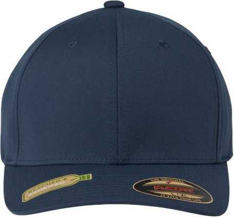 Flexfit 6277R Sustainable Polyester Cap - Navy" - "HIT a Double
