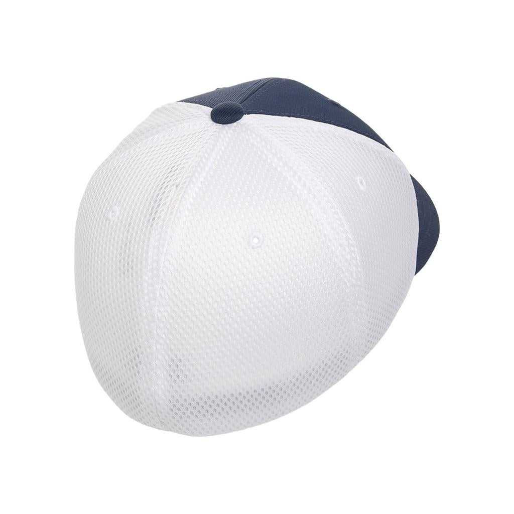 Flexfit 6533 Ultrafiber Mesh Cap - Navy White - HIT a Double