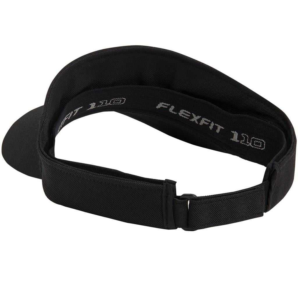 Flexfit 8110 110 Comfort Fit Visor - Black - HIT a Double