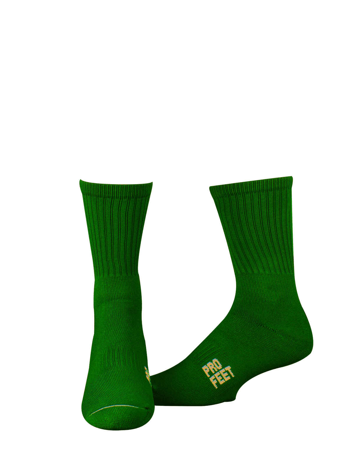 Pro Feet 385 Colored Crew Socks -- Forest - HIT a Double