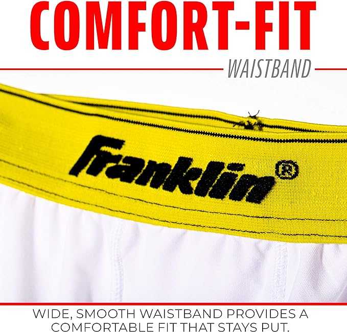 Franklin MLB Flexpro Cup and Adult Compression Shorts - White