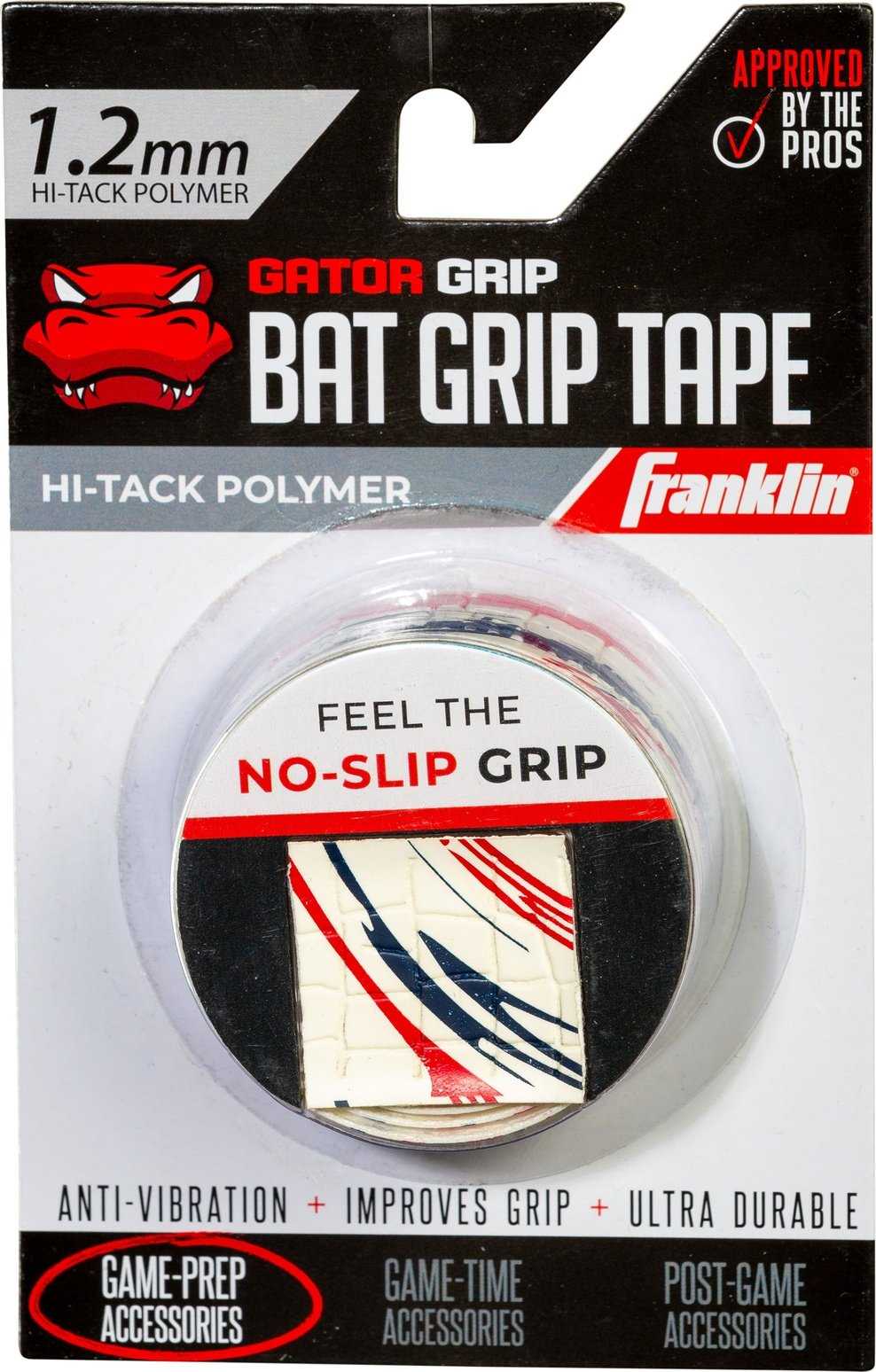 Franklin Sports Gator Grip Bat Grip Tape - USA - HIT a Double