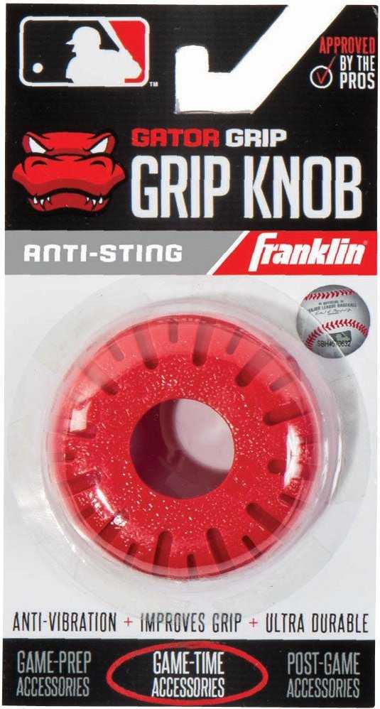 Franklin Sports MLB Gator Grip Knob - Red - HIT A Double