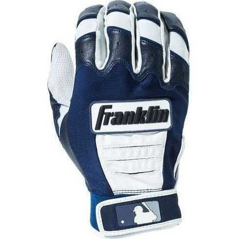 Franklin CFX Pro Adult Batting Gloves - Pearl Navy - HIT a Double