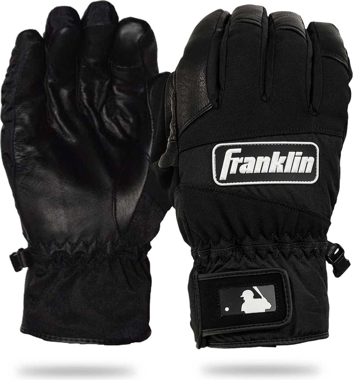 Franklin Cold Weather Winter Gloves - Black - HIT a Double