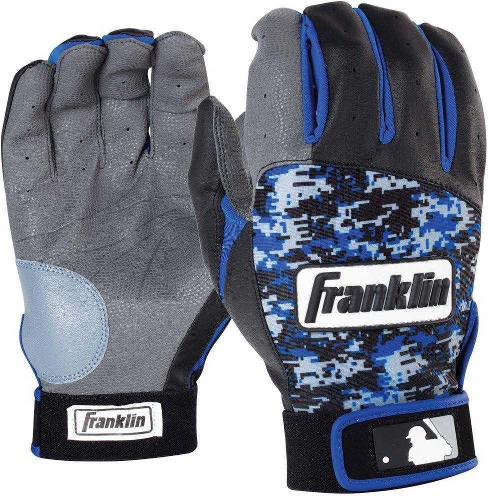 Franklin Digitek Batting Gloves - Black Royal Camo - HIT a Double