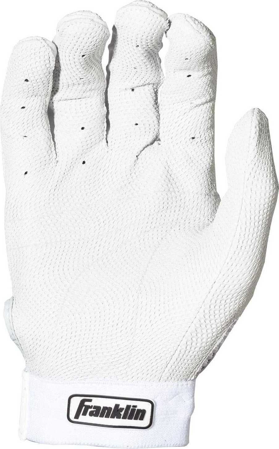 Franklin Pro Classic Batting Gloves - Pearl White - HIT a Double