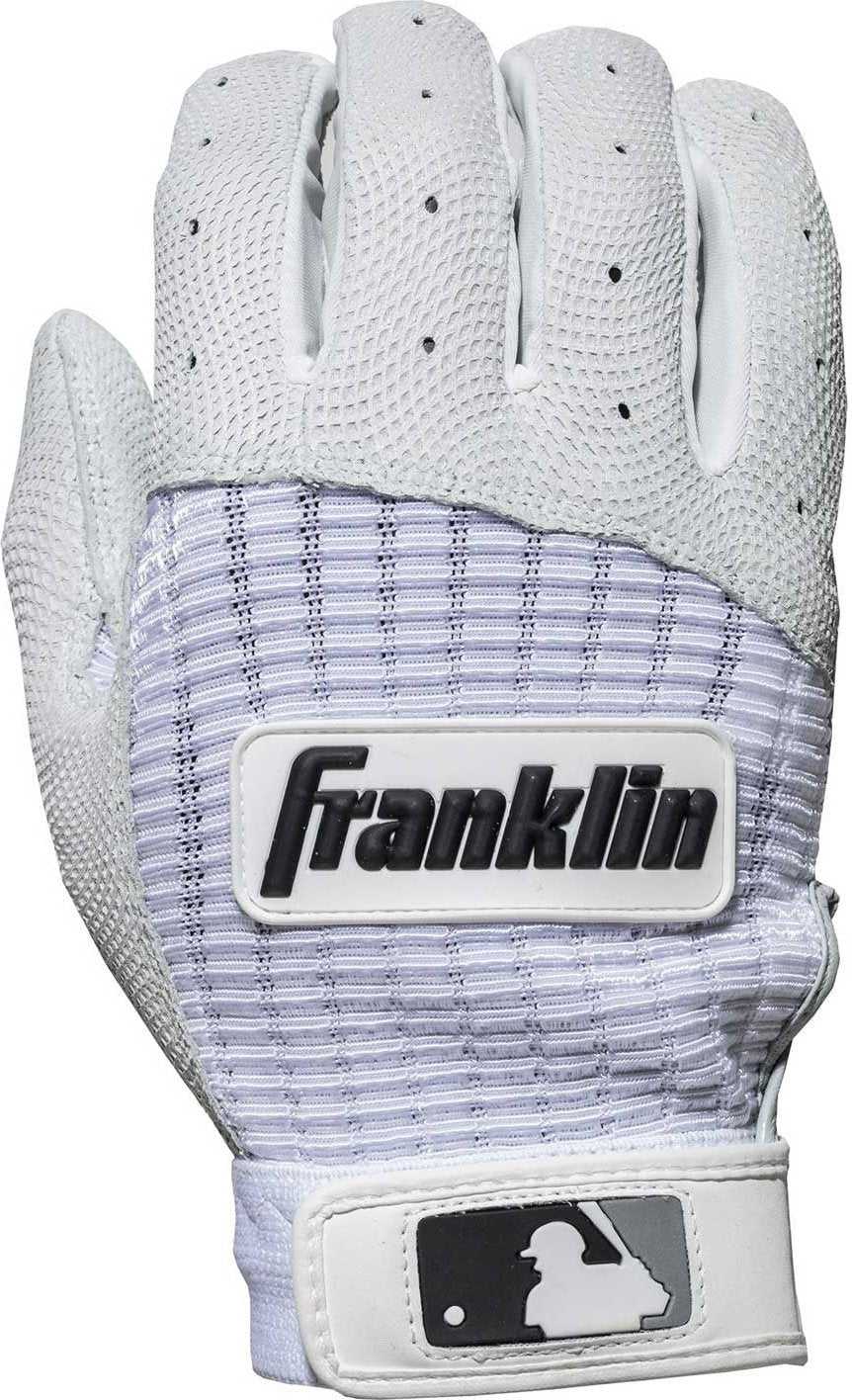 Franklin Pro Classic Batting Gloves - Pearl White - HIT a Double