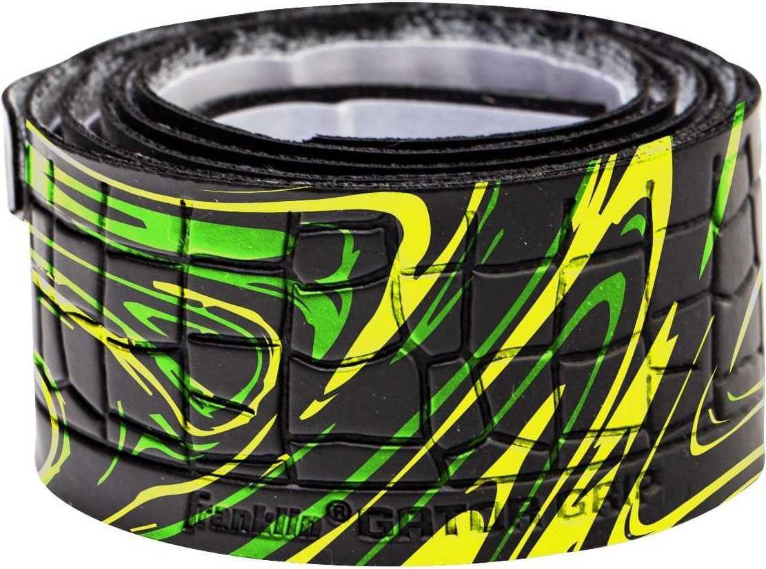 Franklin Sports Gator Grip Bat Tape - Black Green Lime