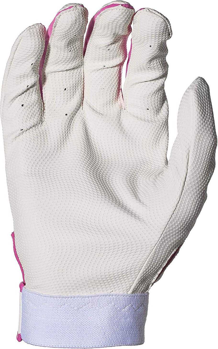 Franklin Teeball Flex Series Batting Gloves - White Pink - HIT a Double