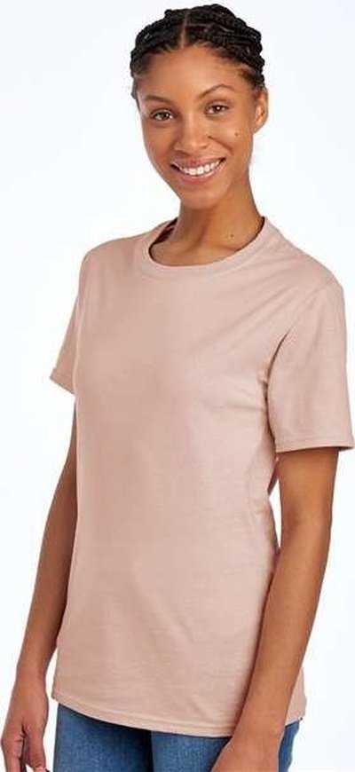 Fruit Of The Loom 3930R HD Cotton Short Sleeve T-Shirt - Blush Pink - HIT a Double - 3