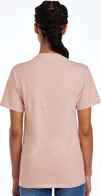Fruit Of The Loom 3930R HD Cotton Short Sleeve T-Shirt - Blush Pink - HIT a Double - 4