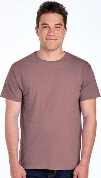 Fruit Of The Loom 3930R HD Cotton Short Sleeve T-Shirt - Heather Mauve - HIT a Double - 2