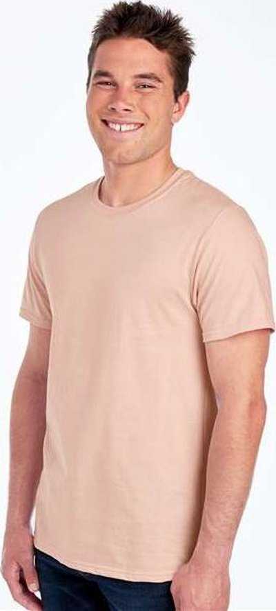 Fruit Of The Loom IC47MR Unisex Iconic T-Shirt - Blush Pink - HIT a Double - 3