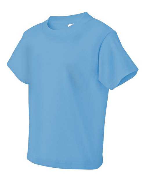 Fruit Of The Loom 3930BR HD Cotton Youth Short Sleeve T-Shirt - Aquatic Blue - HIT a Double