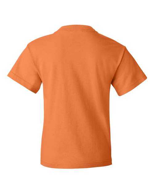 Fruit Of The Loom 3930BR HD Cotton Youth Short Sleeve T-Shirt - Tennessee Orange - HIT a Double