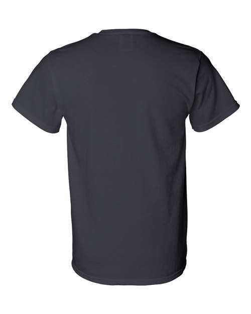 Fruit Of The Loom 3930PR HD Cotton T-Shirt with a Pocket - Black - HIT a Double