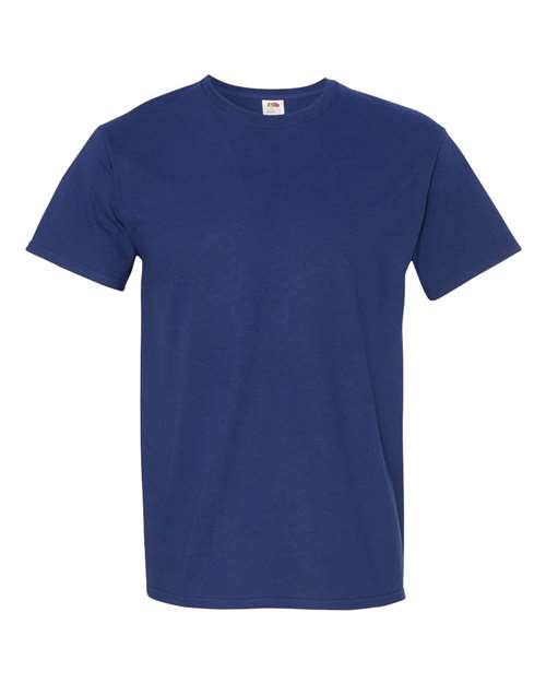 Fruit Of The Loom 3930R HD Cotton Short Sleeve T-Shirt - Admiral Blue - HIT a Double