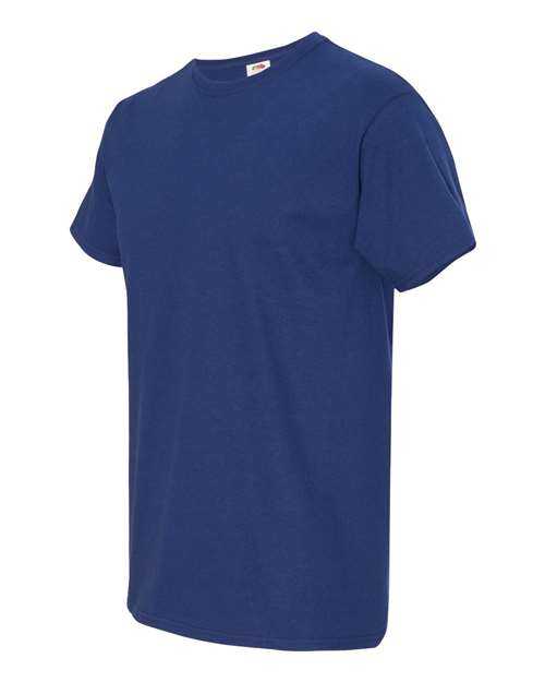 Fruit Of The Loom 3930R HD Cotton Short Sleeve T-Shirt - Admiral Blue - HIT a Double