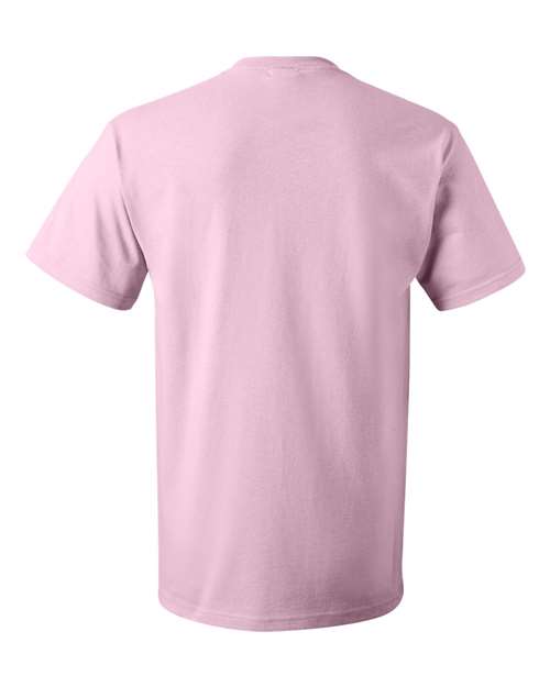 Fruit Of The Loom 3930R HD Cotton Short Sleeve T-Shirt - Classic Pink - HIT a Double