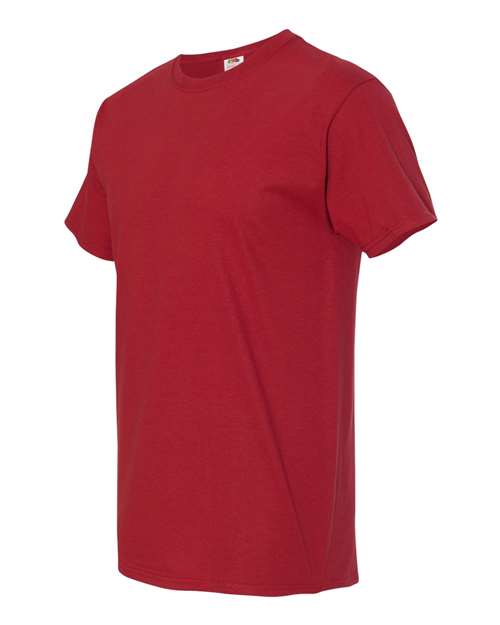 Fruit Of The Loom 3930R HD Cotton Short Sleeve T-Shirt - Crimson - HIT a Double