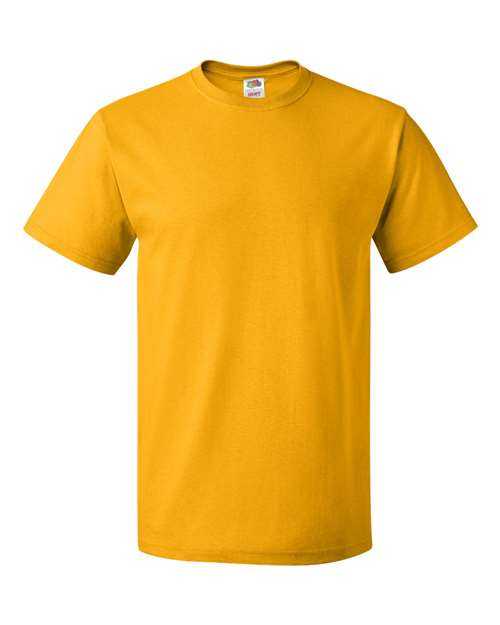Fruit Of The Loom 3930R HD Cotton Short Sleeve T-Shirt - Gold - HIT a Double