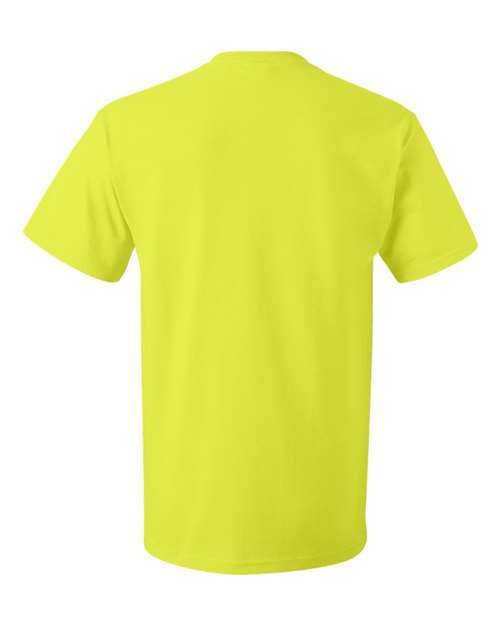Fruit Of The Loom 3930R HD Cotton Short Sleeve T-Shirt - Safety Green - HIT a Double