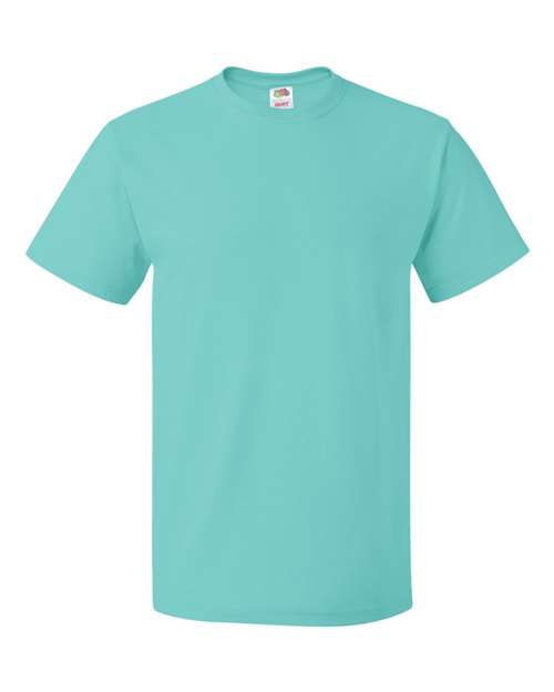 Fruit Of The Loom 3930R HD Cotton Short Sleeve T-Shirt - Scuba Blue - HIT a Double