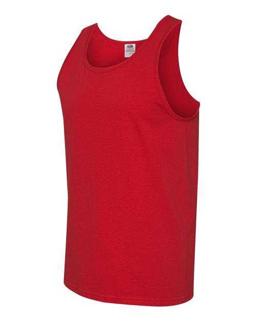 Fruit Of The Loom 39TKR HD Cotton Tank Top - True Red - HIT a Double