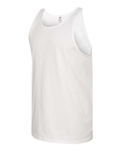 Fruit Of The Loom 39TKR HD Cotton Tank Top - White - HIT a Double
