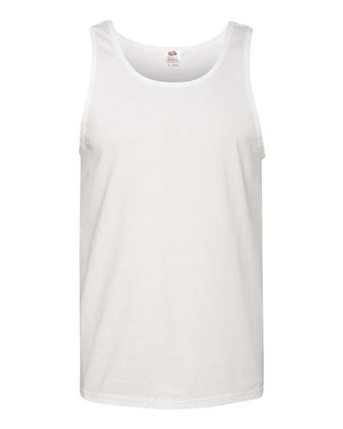 Fruit Of The Loom 39TKR HD Cotton Tank Top - White - HIT a Double