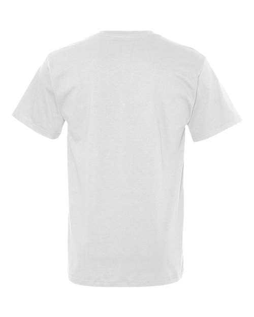 Fruit Of The Loom 39VR HD Cotton V-Neck T-Shirt - White - HIT a Double