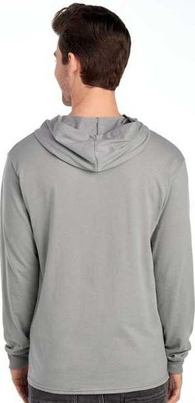 Fruit Of The Loom 4930LSH HD Cotton Jersey Hooded T-Shirt - Rock&quot; - &quot;HIT a Double