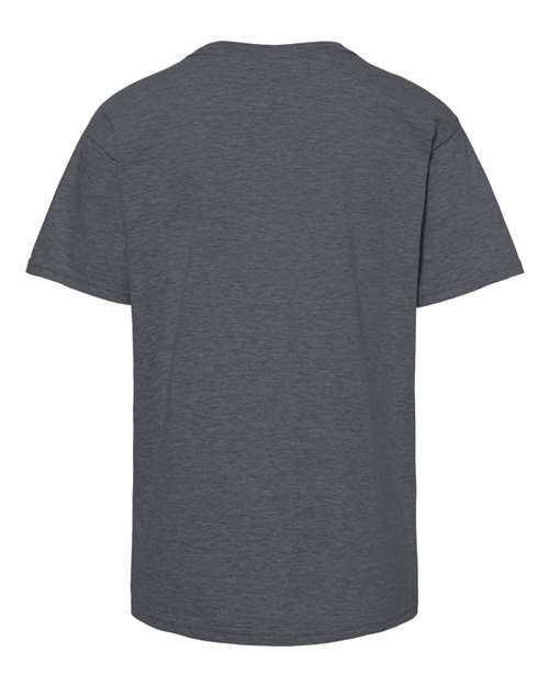 Fruit Of The Loom IC47BR Youth Iconic T-Shirt - Charcoal Heather - HIT a Double