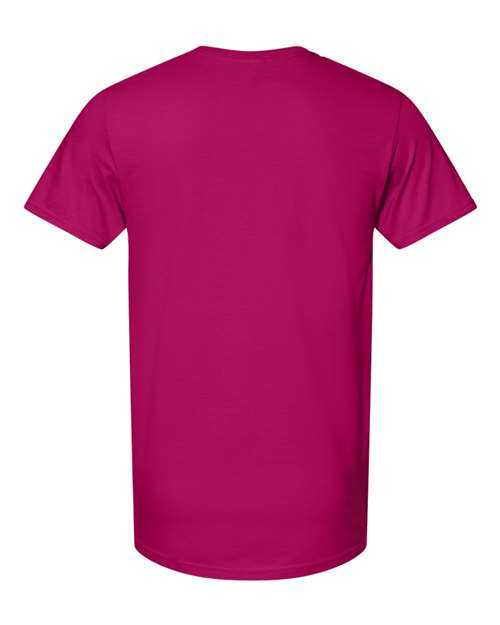 Fruit Of The Loom IC47MR Unisex Iconic T-Shirt - Cyber Pink - HIT a Double - 2