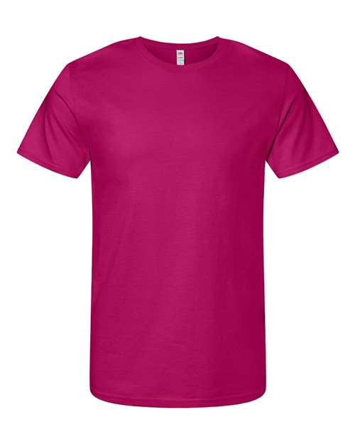 Fruit Of The Loom IC47MR Unisex Iconic T-Shirt - Cyber Pink - HIT a Double - 1