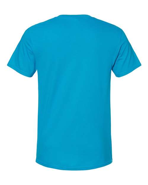 Fruit Of The Loom IC47MR Unisex Iconic T-Shirt - Pacific Blue - HIT a Double