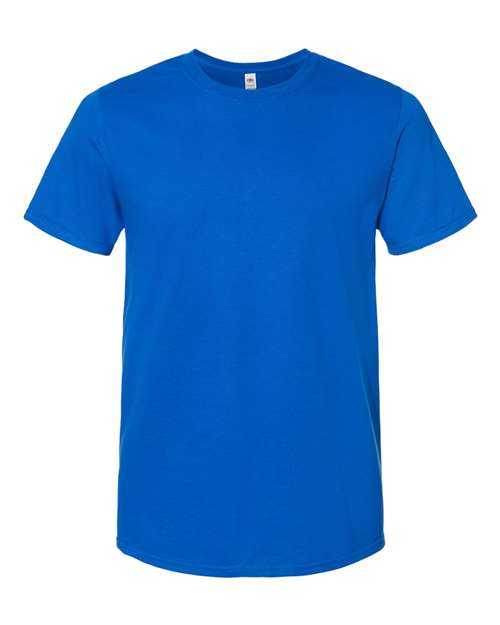 Fruit Of The Loom IC47MR Unisex Iconic T-Shirt - Royal - HIT a Double - 1