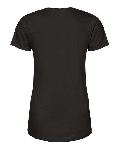 Fruit Of The Loom IC47WR Women&#39;s Iconic T-Shirt - Black Ink - HIT a Double - 2
