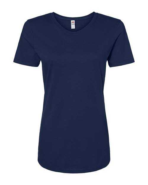 Fruit Of The Loom IC47WR Women's Iconic T-Shirt - J. Navy - HIT a Double