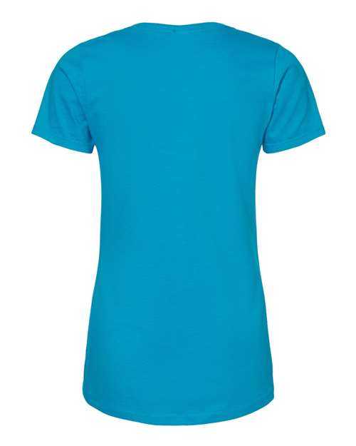 Fruit Of The Loom IC47WR Women&#39;s Iconic T-Shirt - Pacific Blue - HIT a Double - 2