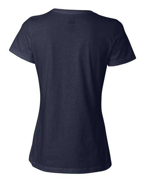 Fruit Of The Loom L3930R HD Cotton Women&#39;s Short Sleeve T-Shirt - J. Navy - HIT a Double