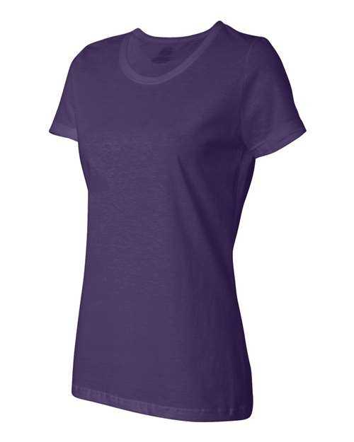Fruit Of The Loom L3930R HD Cotton Women's Short Sleeve T-Shirt - Purple - HIT a Double