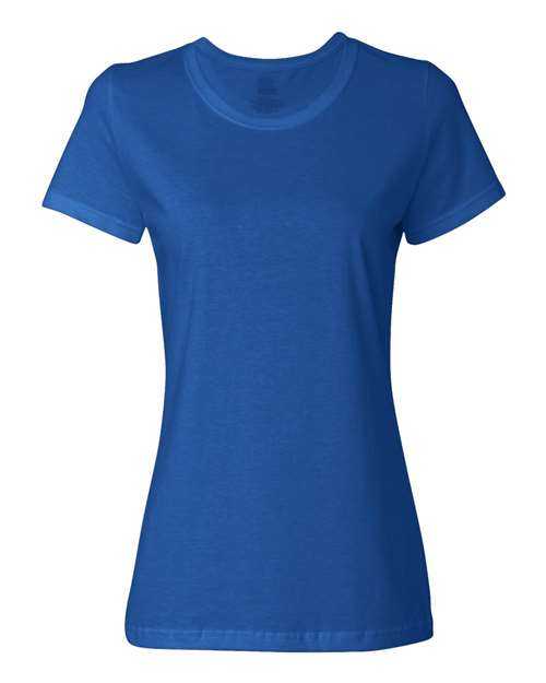 Fruit Of The Loom L3930R HD Cotton Women's Short Sleeve T-Shirt - Royal - HIT a Double